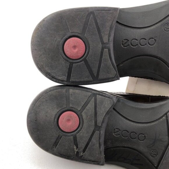 Ecco Brown Leather Moc Toe Oxfords EUR 47 main image 4